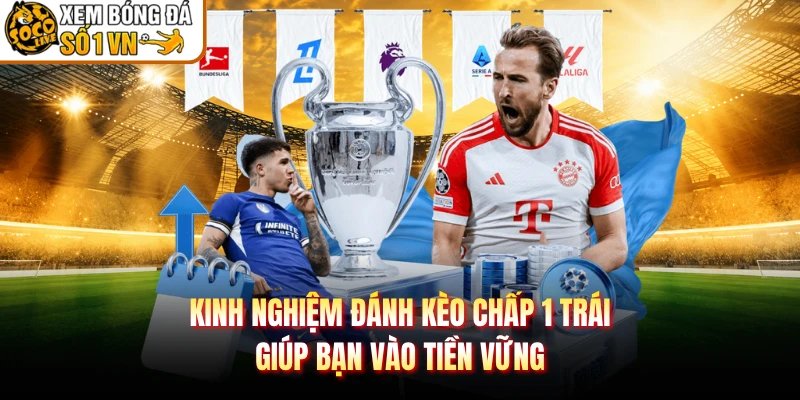 Kinh Nghiệm Đánh Kèo Chấp 1 Trái Giúp Bạn Vào Tiền Vững